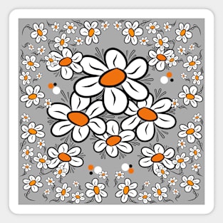 blooming daisies blooms daisy blossom flower Magnet